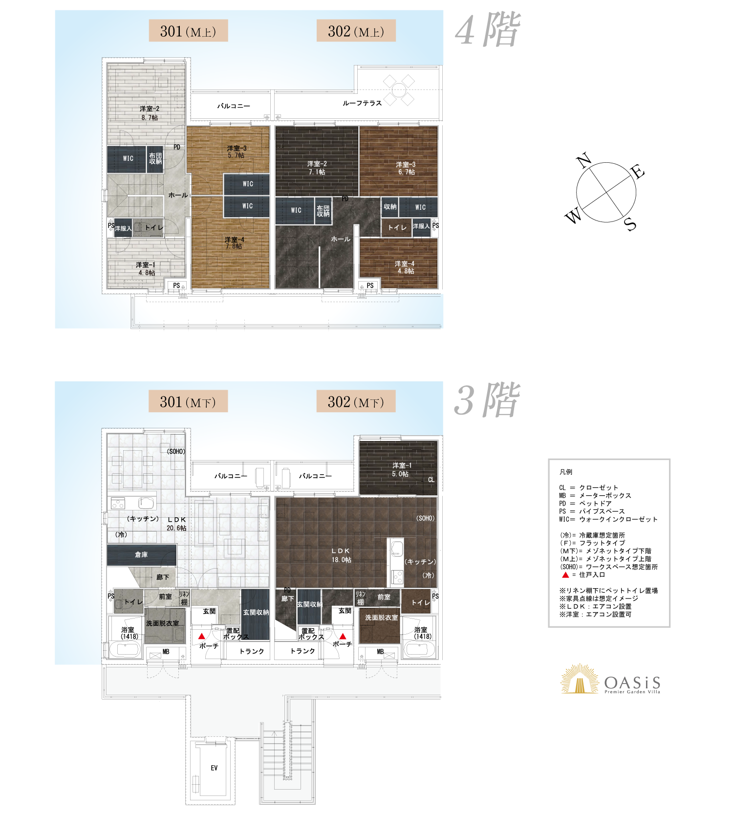 Bブロック間取り図